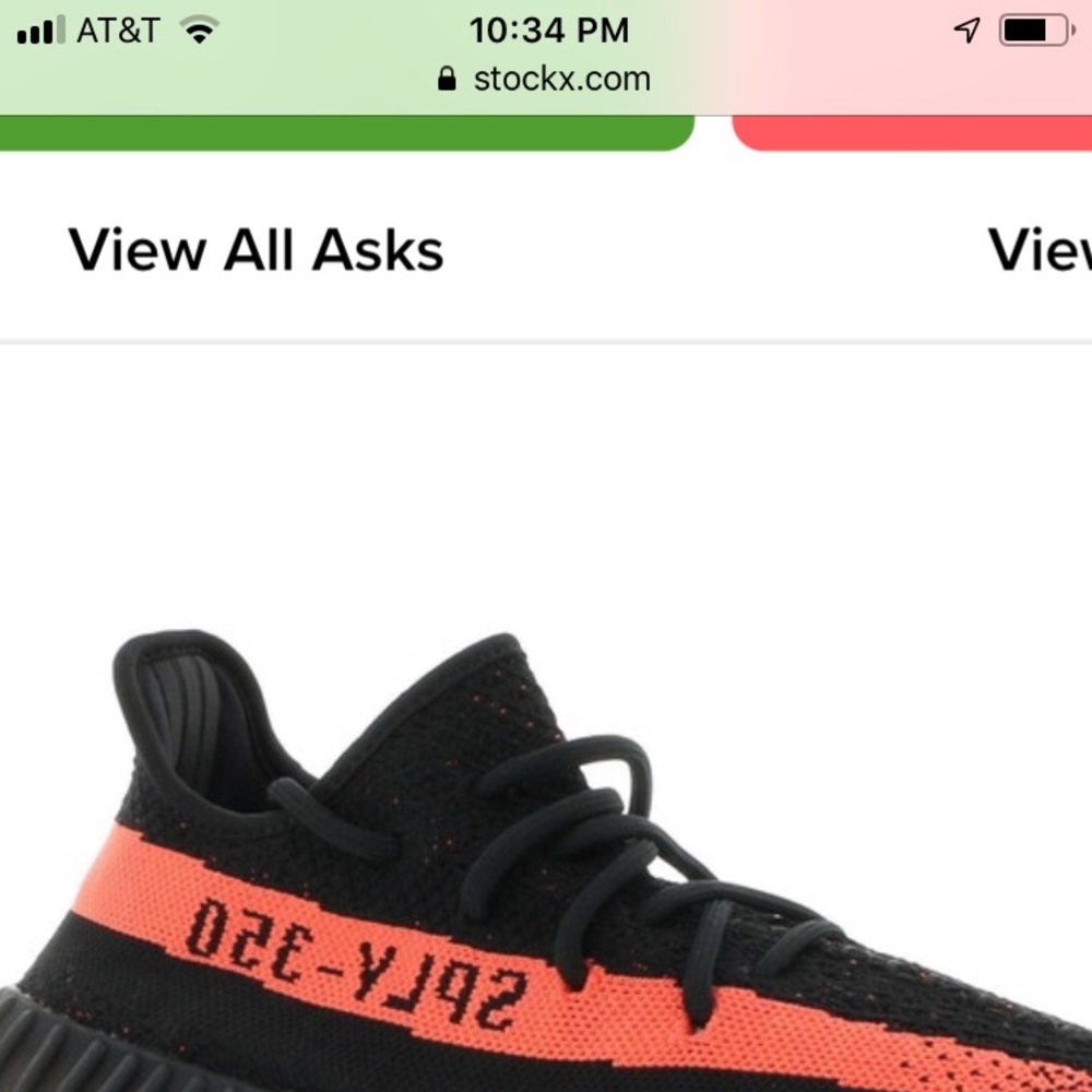 I’m selling the yeezes